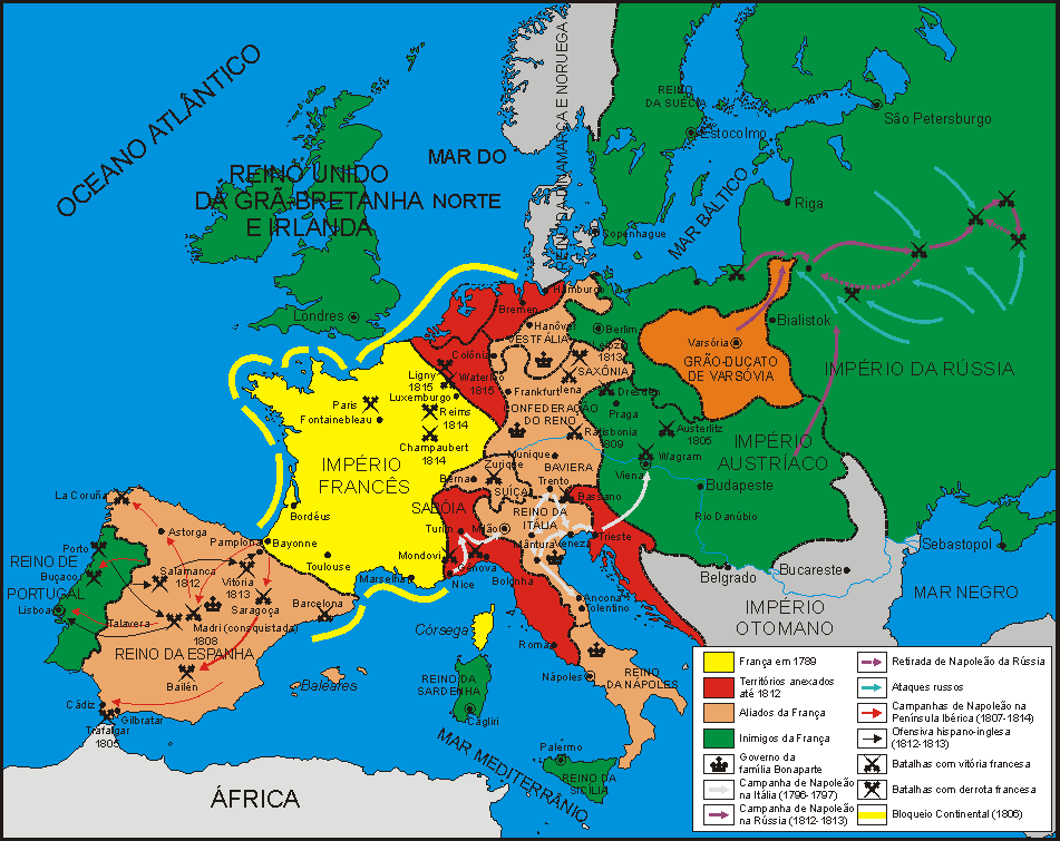 O apogeu do império napoleônico